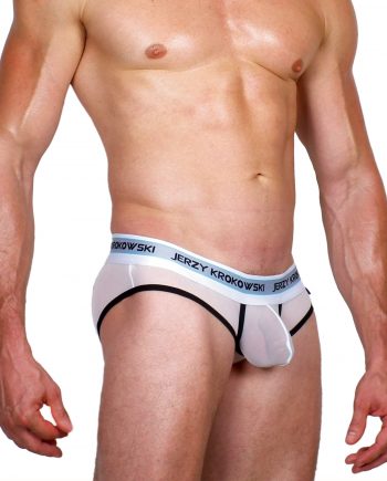 Transparent Briefs - white