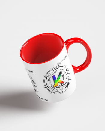 jiu rainbow mug