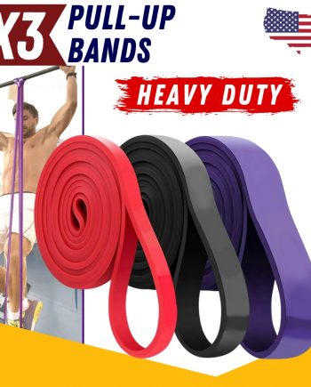 Pull Up Bands Heavy Duty Resistance Band For Gym Exercise Fitness Workout Set US